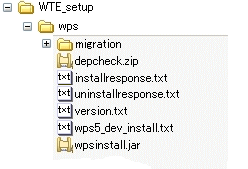 Files in the wps directory (wps502i)