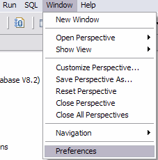 Window preferences