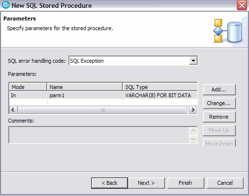 SP Parameter Summary