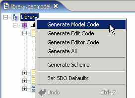 Generate Model Code