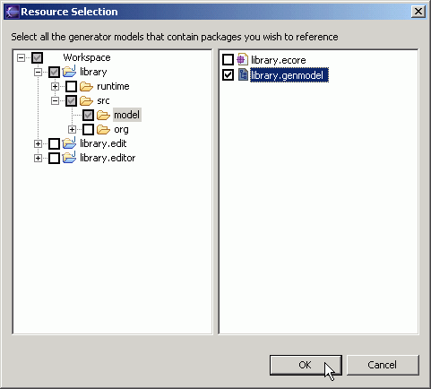 Select referenced model