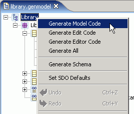 Generate Model Code