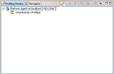 Profiling Monitor View and PerfMon Agent