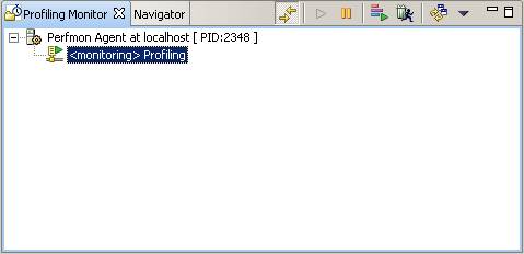Profiling Monitor with PerfMon Agent Selected