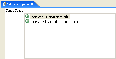 An editor showing a content assist and Javadoc window at the caret position