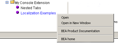 Navigation Nodes with Right-Click Menu